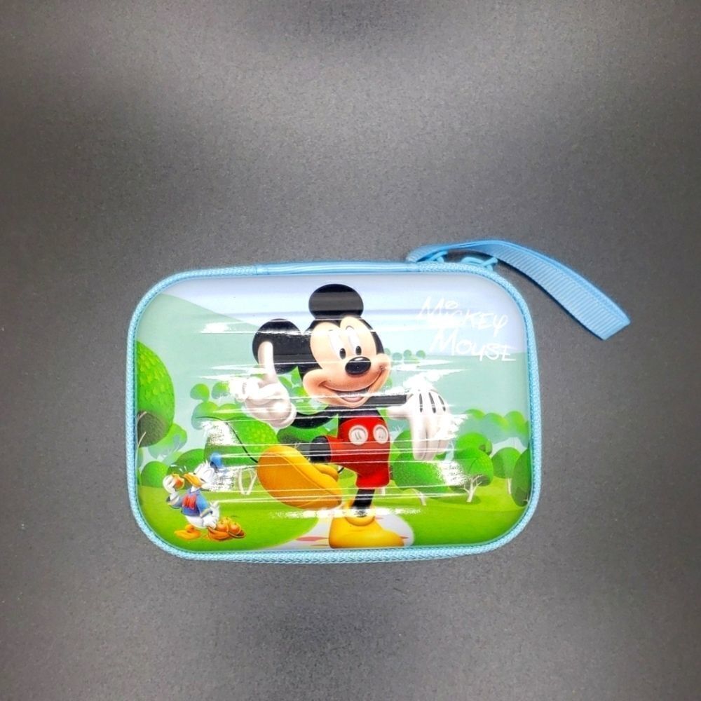 disney Mickey Mouse RFID protection zipper wallet case